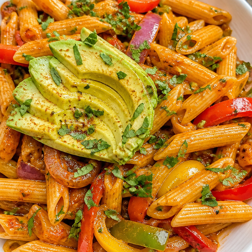 Vegetarian Fajita Pasta
