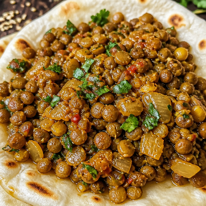 High-Protein Vegan Lentil Wrap