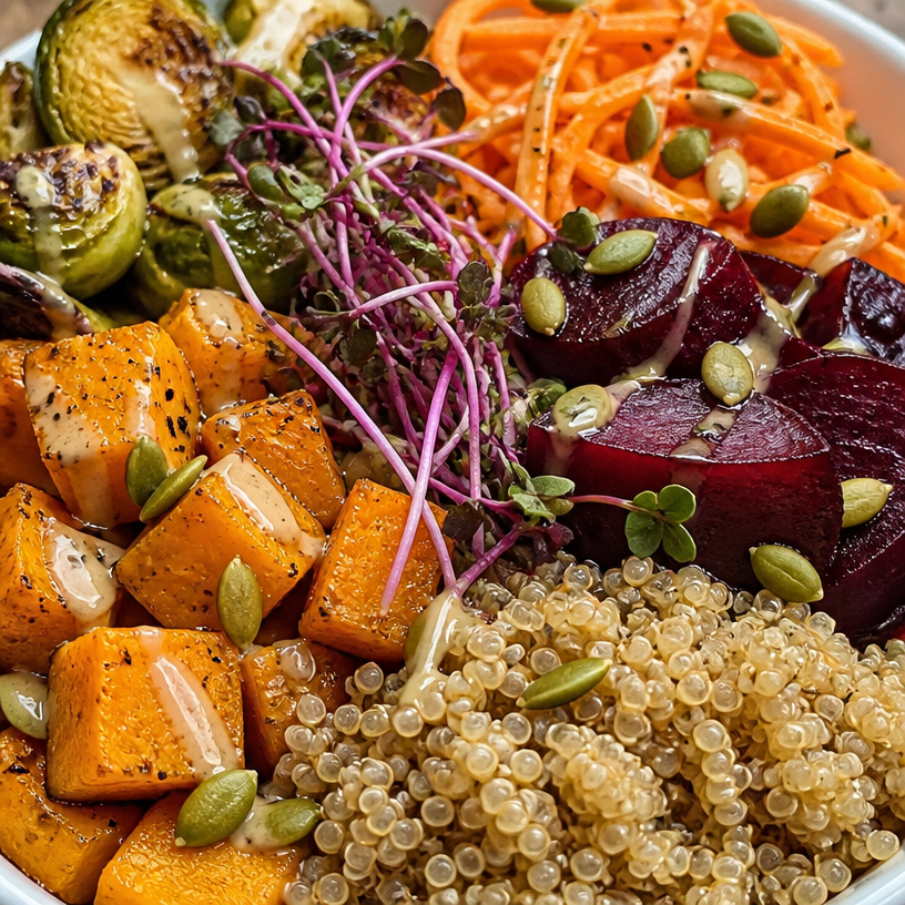 Fall Buddha Bowl with Quinoa