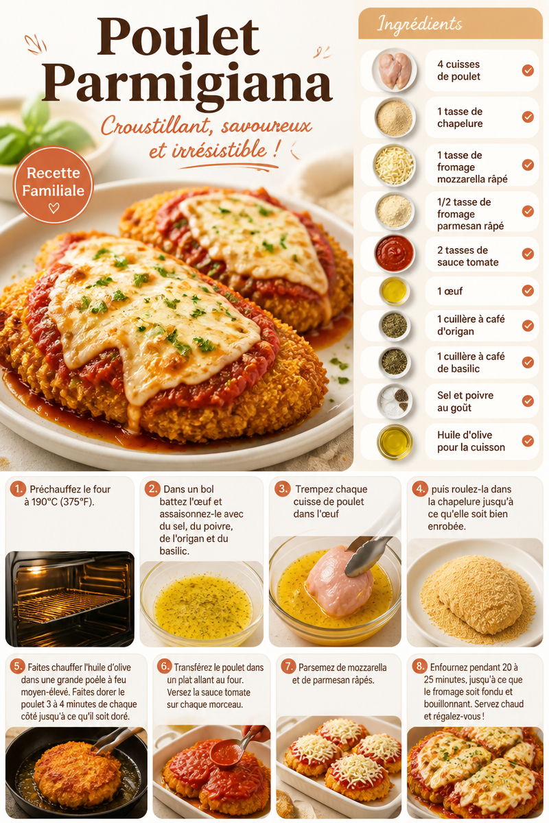 Poulet Parmigiana