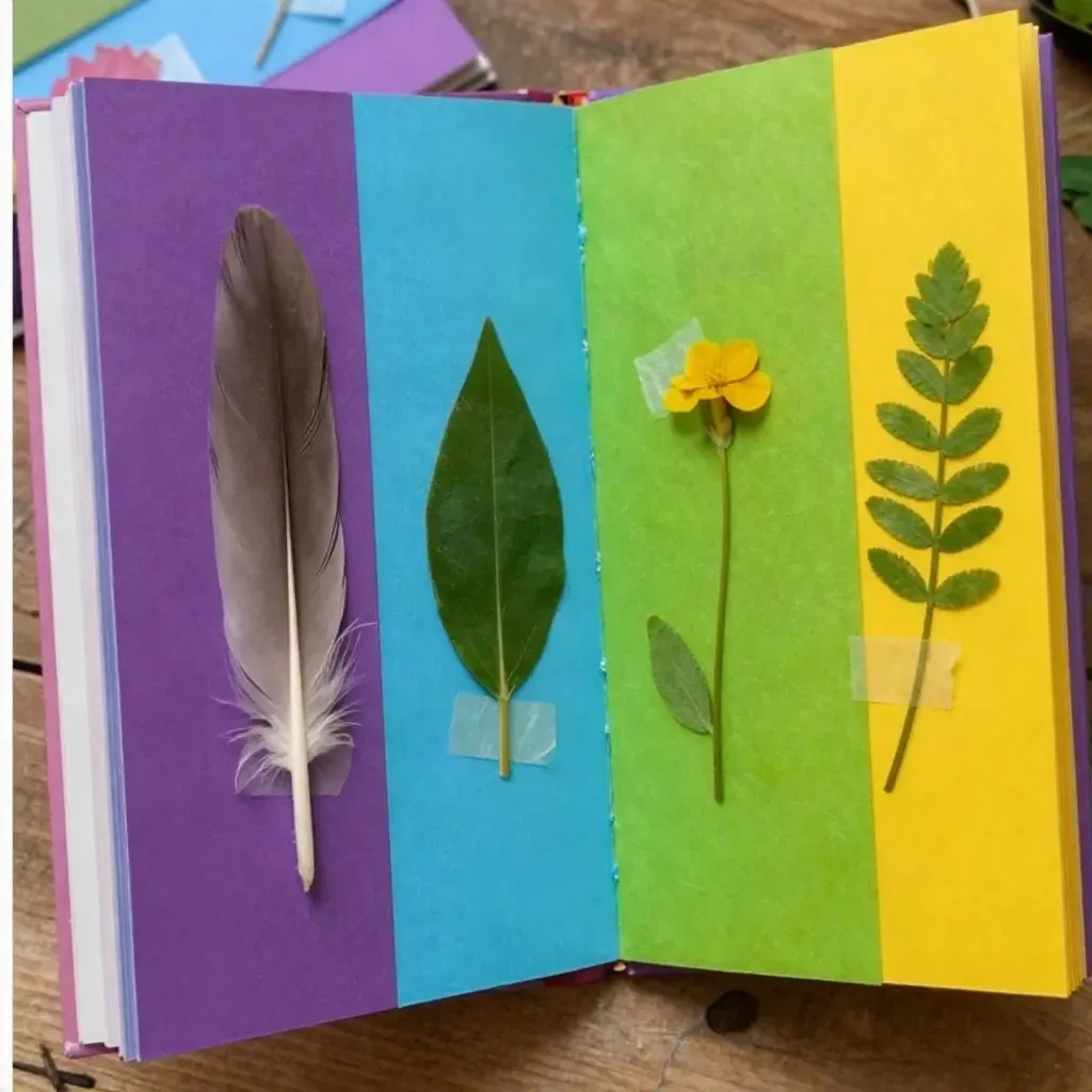 Outdoor Explorers DIY: Summer Nature Scavenger Journal 17 DIY Summer Nature Rainbow Scavenger Journal for Outdoor Explorers