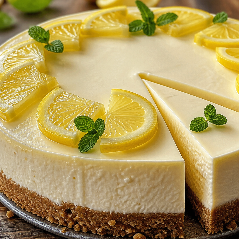 Cheesecake au Citron