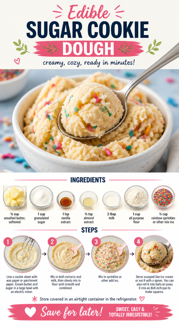 Edible Sugar Cookie Dough