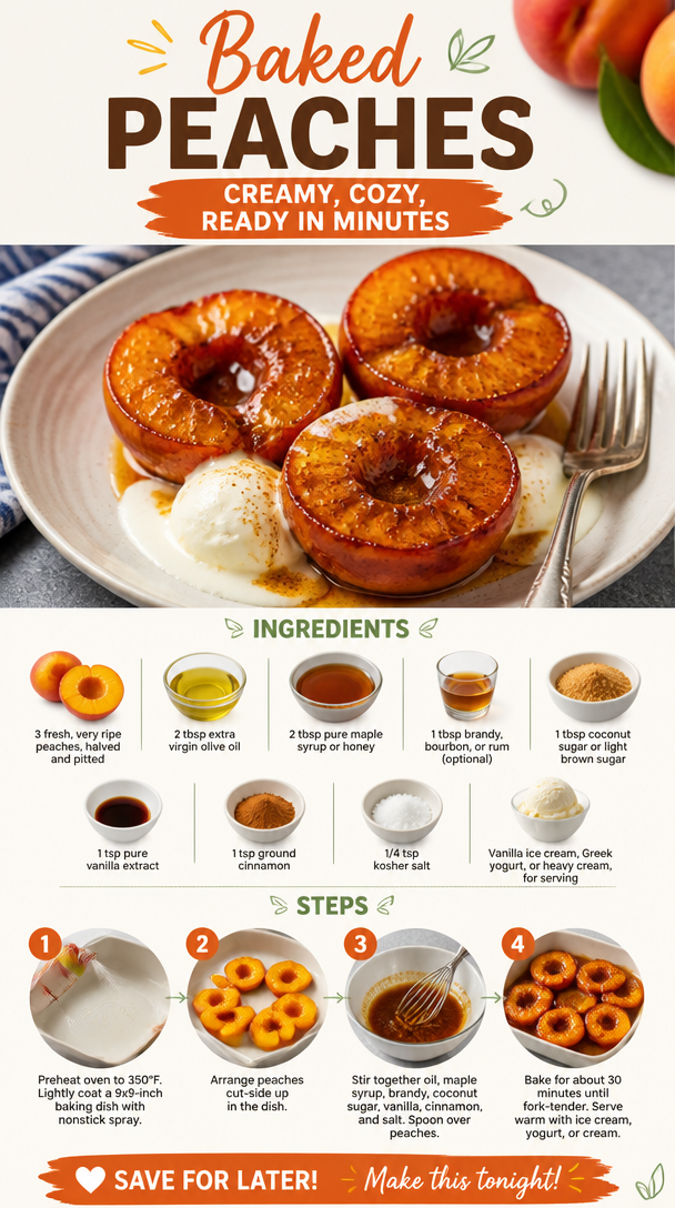 Baked Peaches