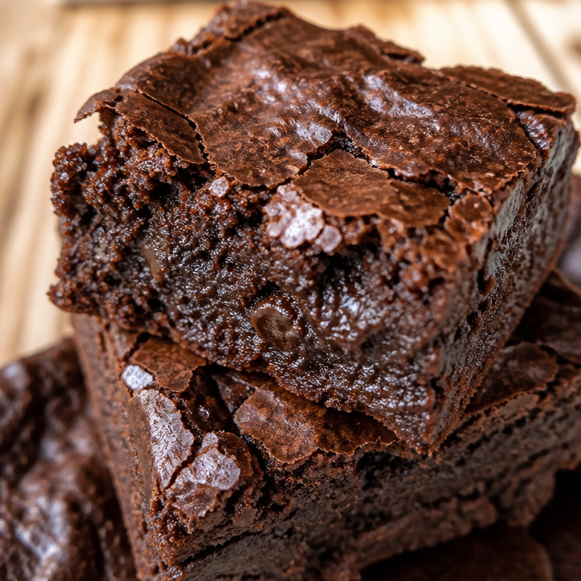 3 Ingredient Brownies with Banana