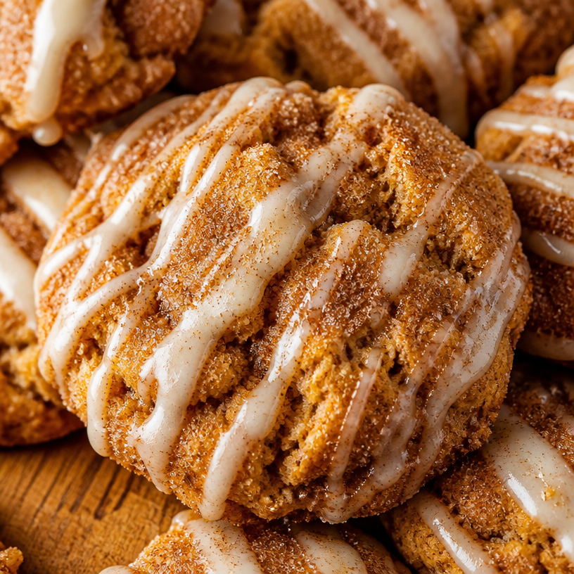 Pumpkin Snickerdoodle Cookies