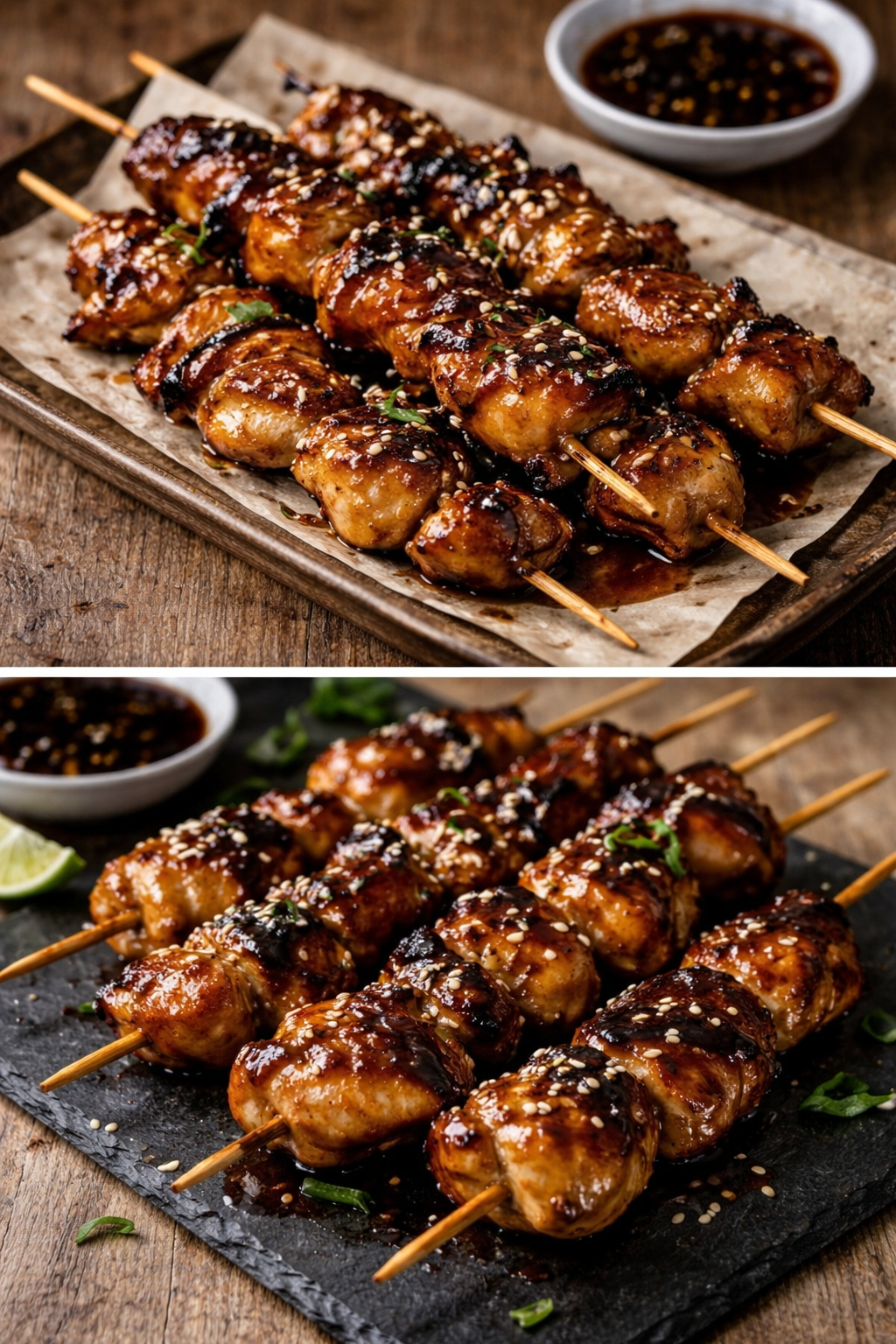 Easy Japanese Chicken Skewers