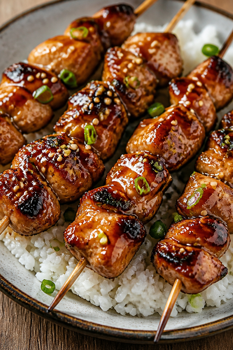 Teriyaki Chicken Skewers