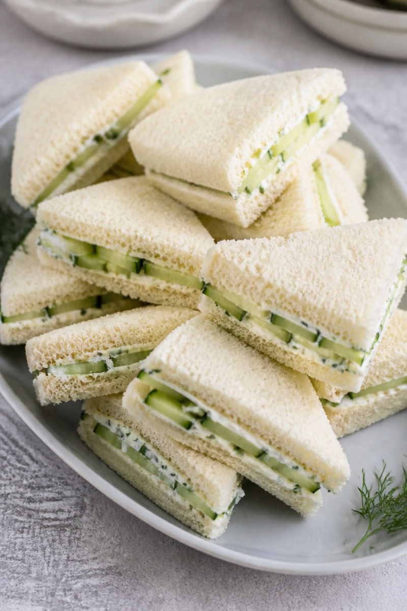 Cucumber Tea Sandwiches