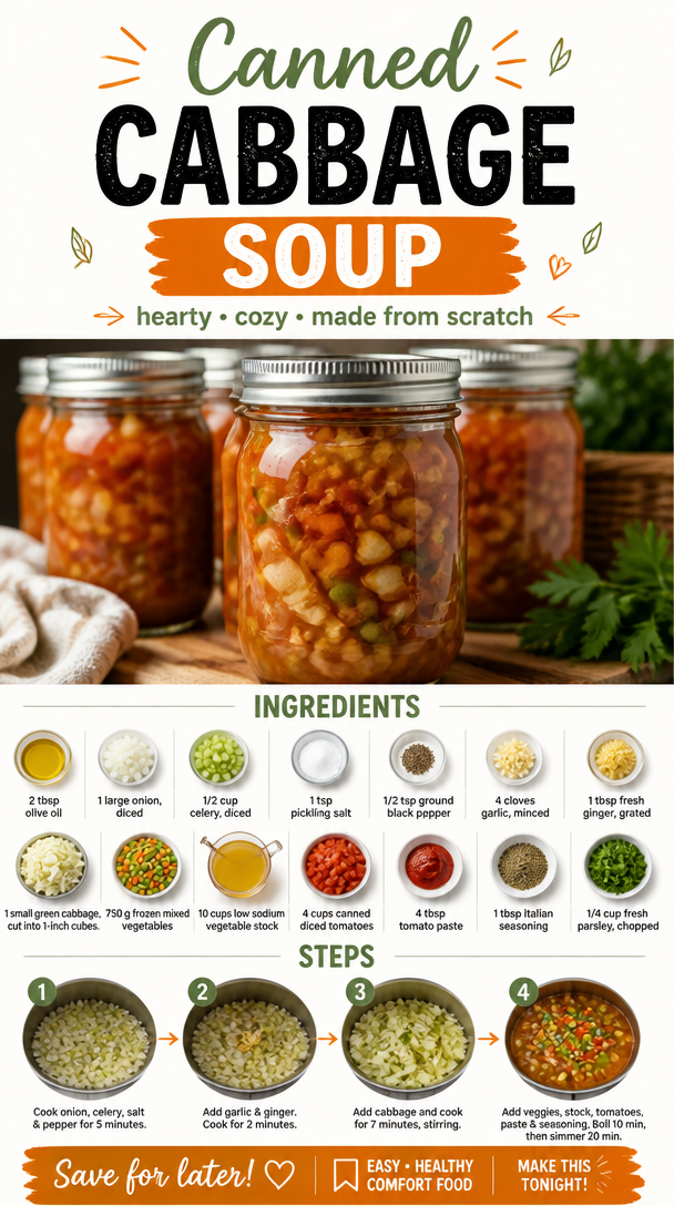 Canned Cabbage Soup