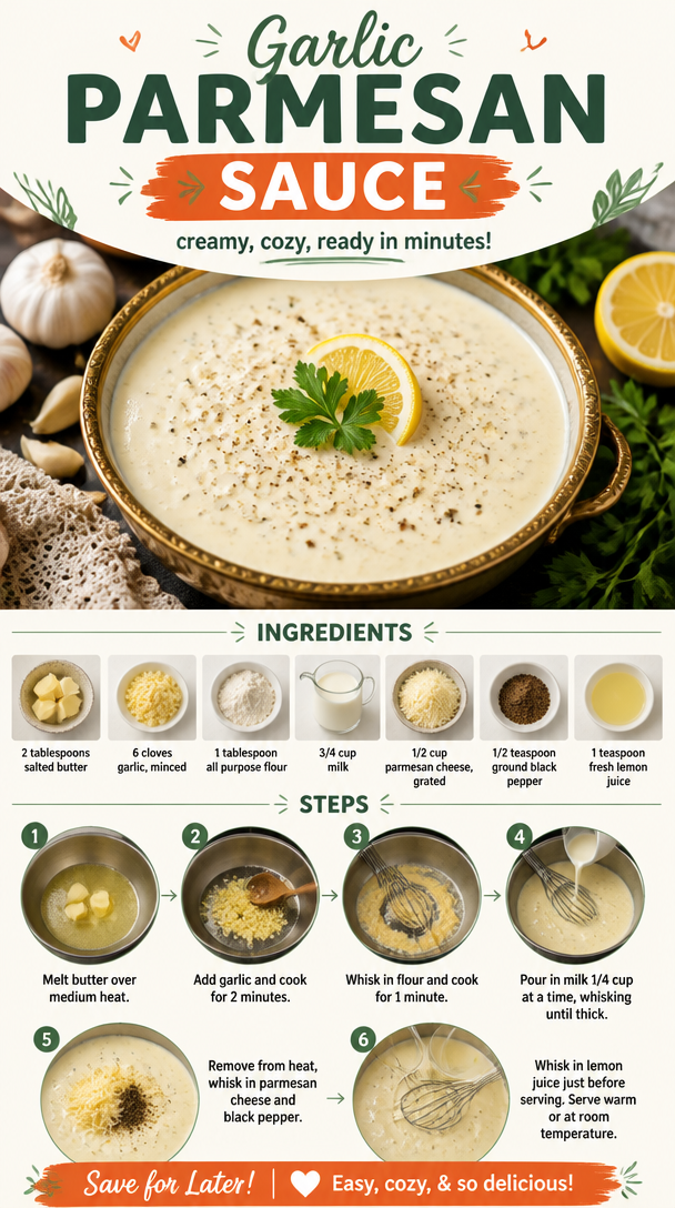 Garlic Parmesan Sauce