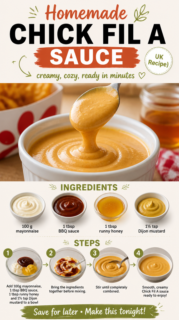 Homemade Chick Fil A Sauce (UK Recipe)