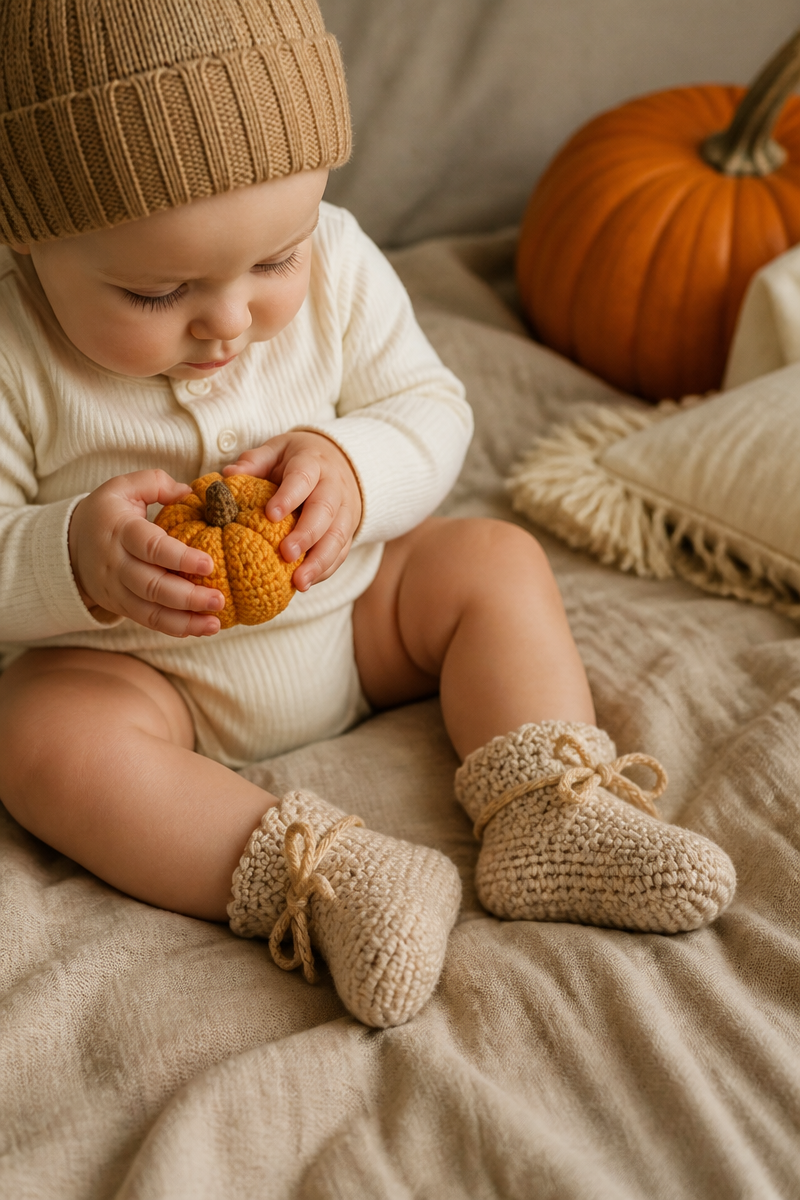 Crochet Baby Bootie Pattern Beginner