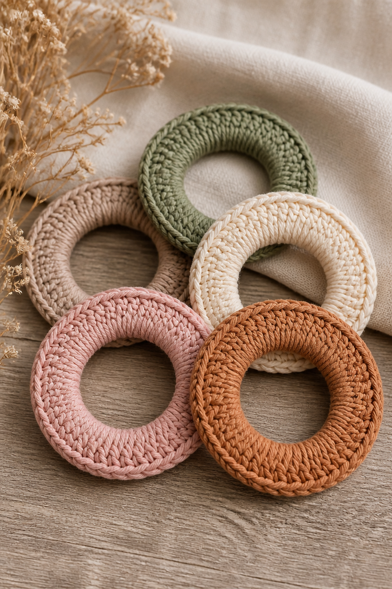 Crochet Scrunchie Pattern Set Easy