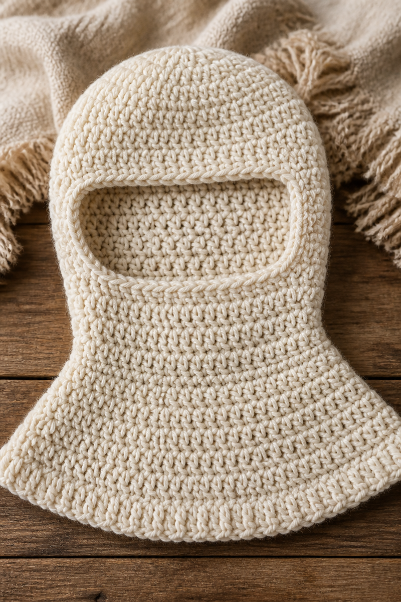 Crochet Balaclava Hat Pattern Cozy