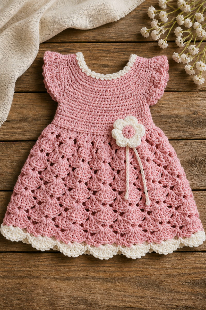 Crochet Baby Girl Dress Pattern