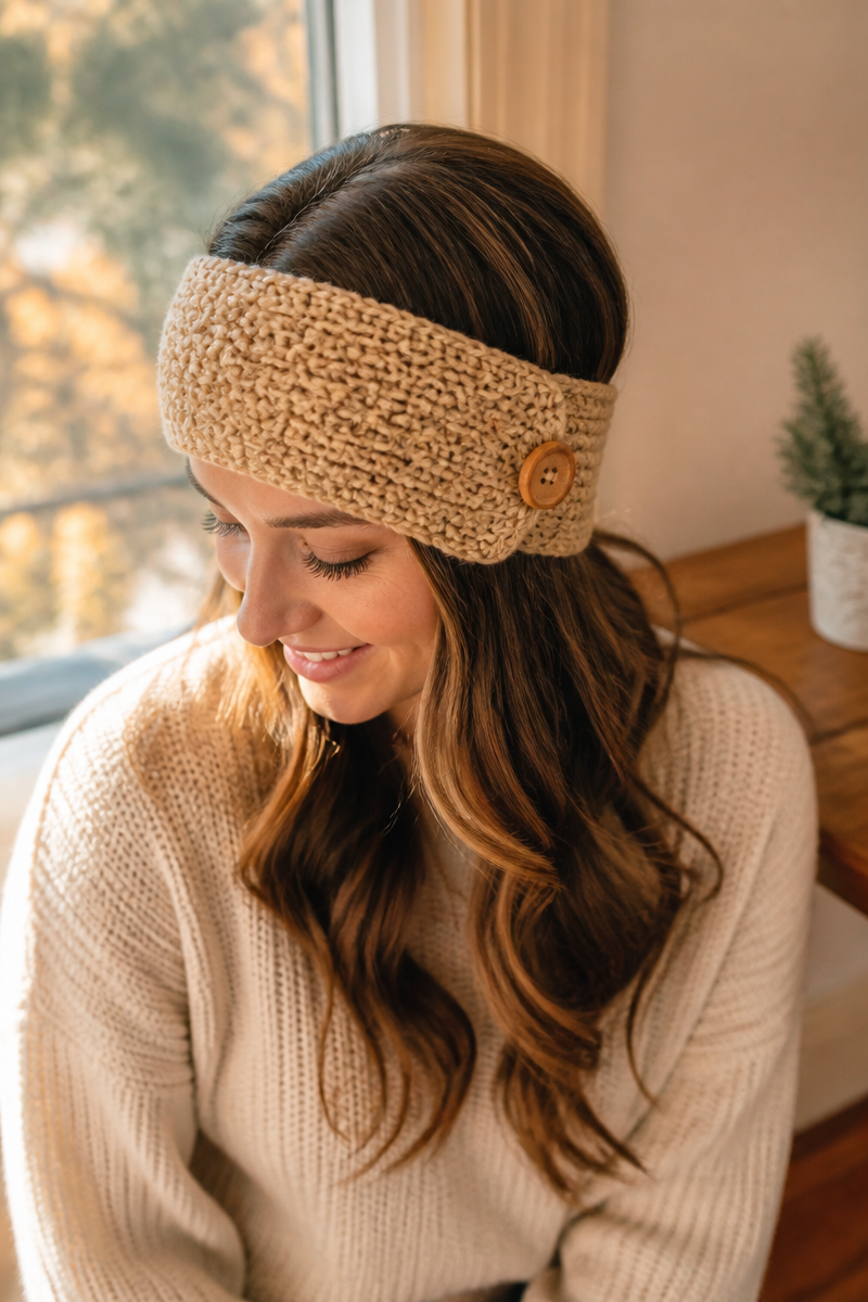 Crochet Ear Warmer Headband Pattern