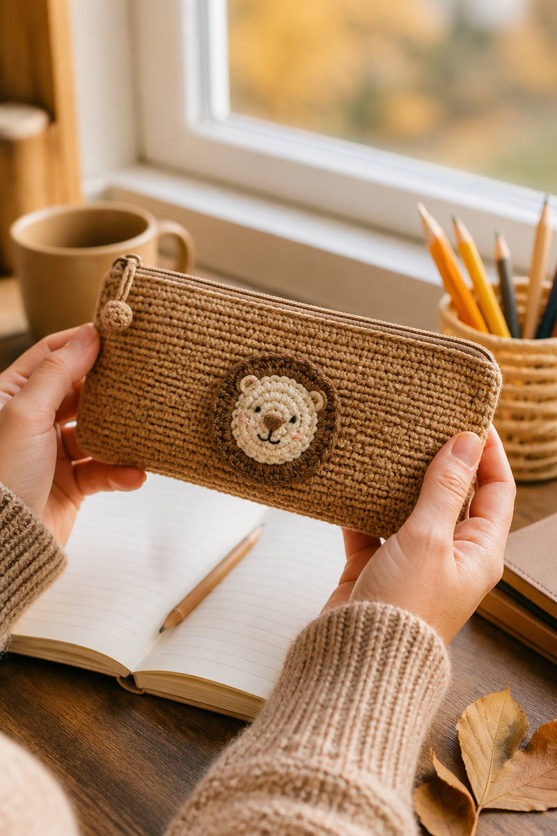 Crochet Pencil Case Pattern Cute