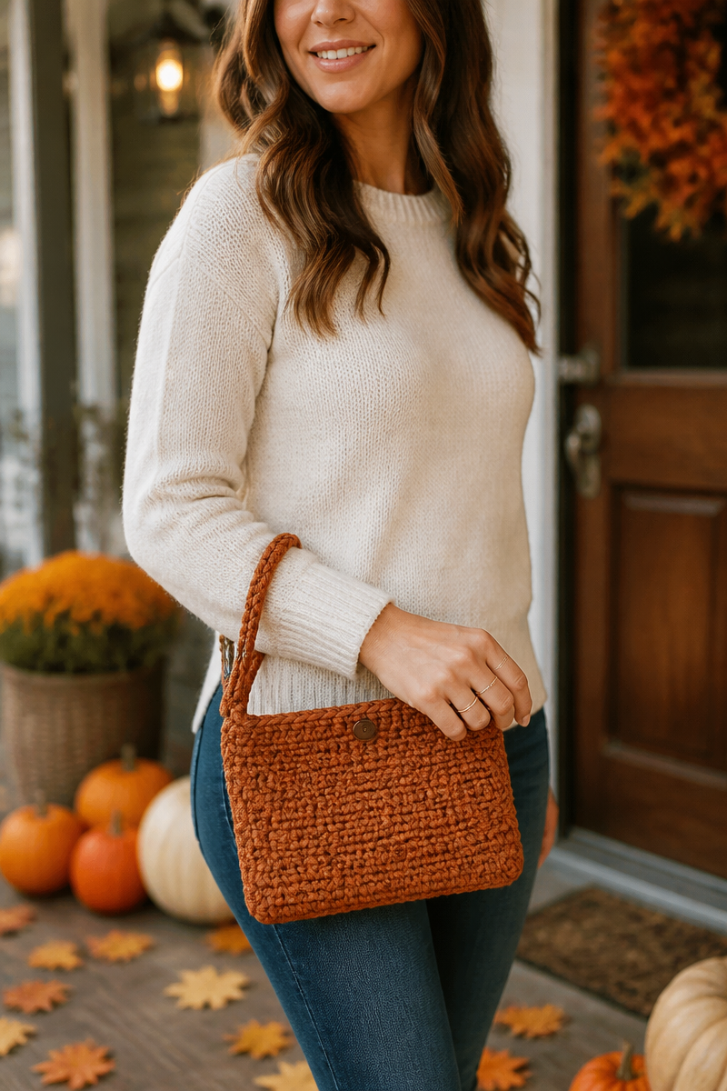 Crochet Wristlet Purse Pattern Fall