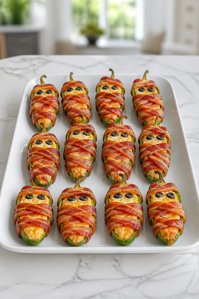 Mummified Jalapeno Popper Cream Cheese