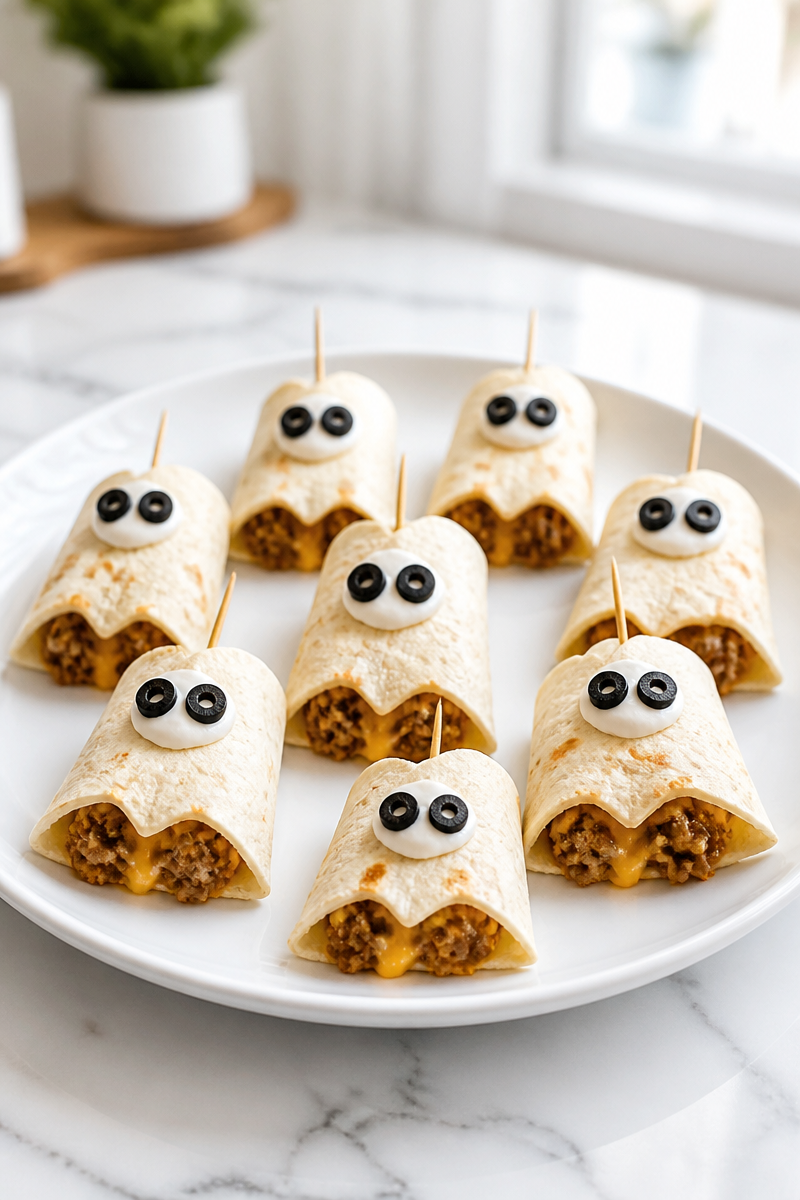 Boo Rito Bite Halloween Appetizer