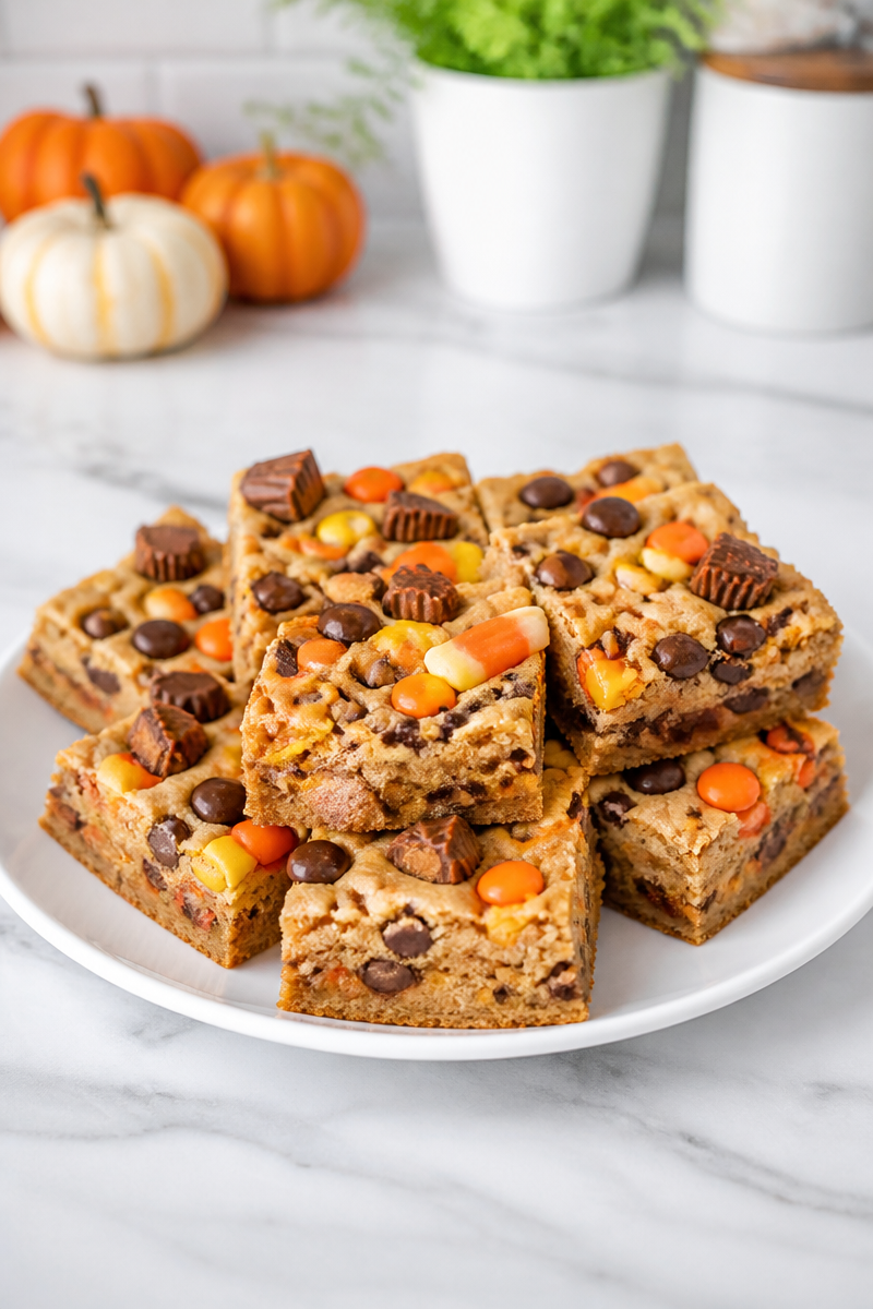 Crazy Halloween Blondie Candy Loaded