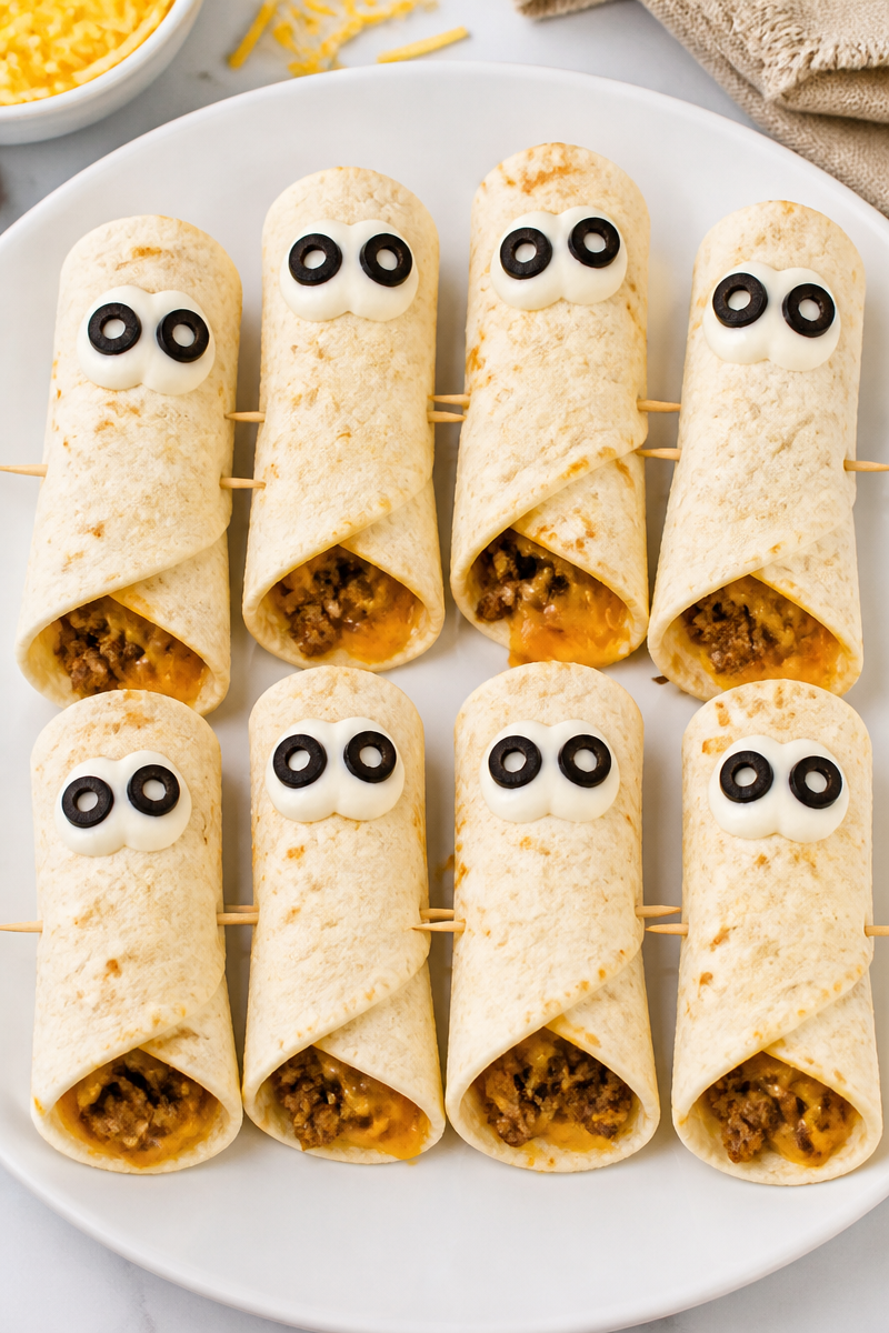 Boo Rito Bite Halloween Appetizer