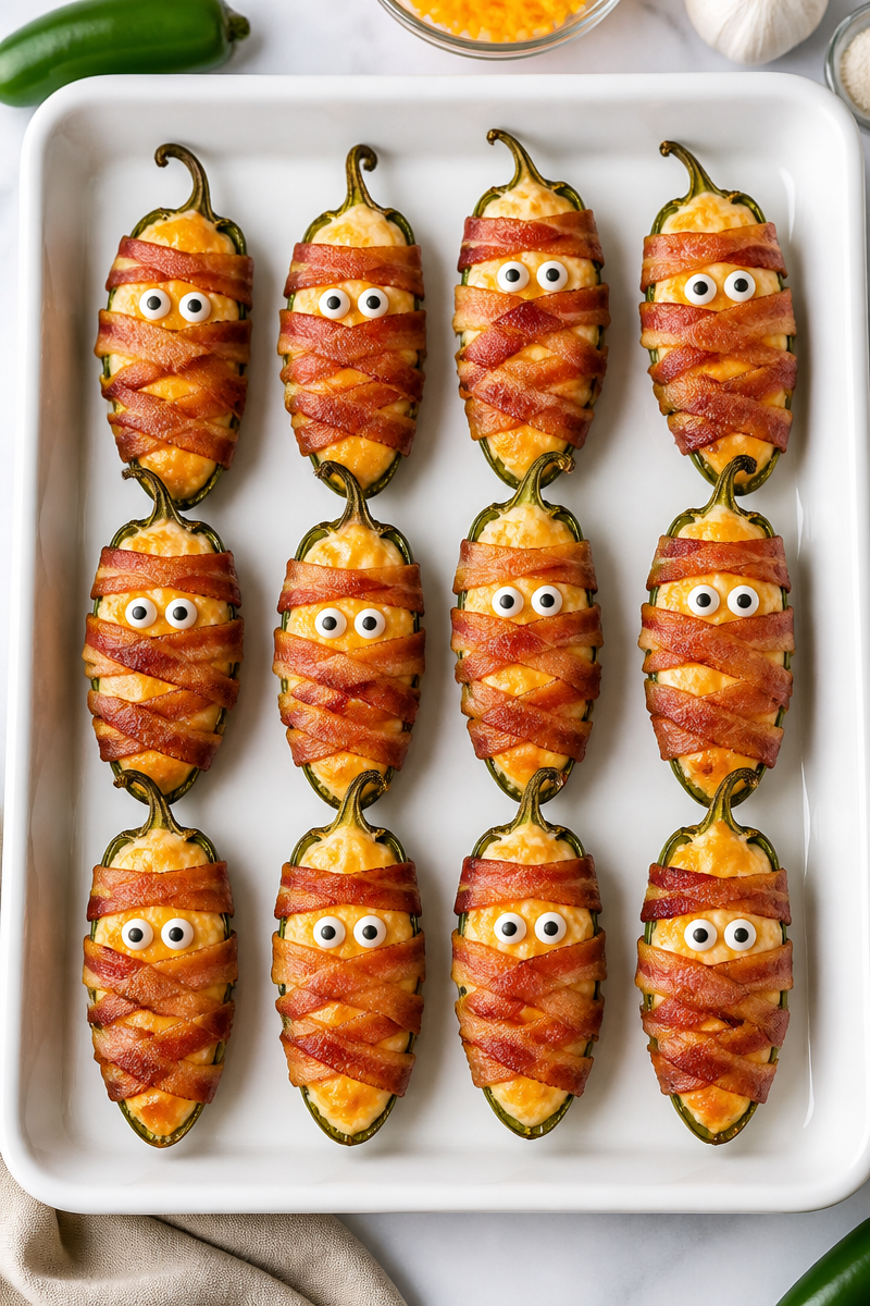 Mummified Jalapeno Popper Cream Cheese
