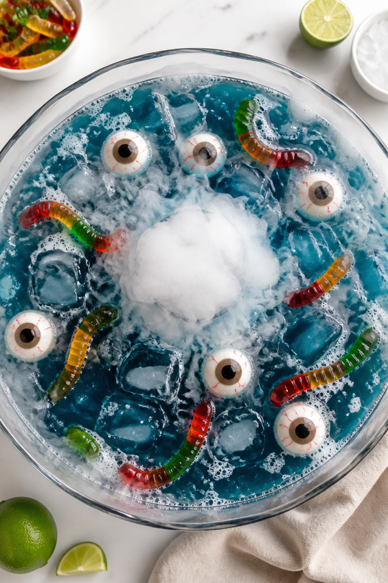 Bubbling Witch Brew Dry Ice Cocktail
