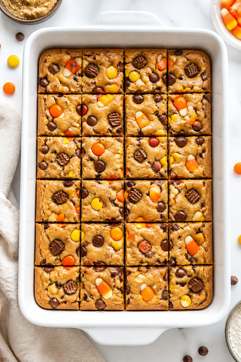 Crazy Halloween Blondie Candy Loaded
