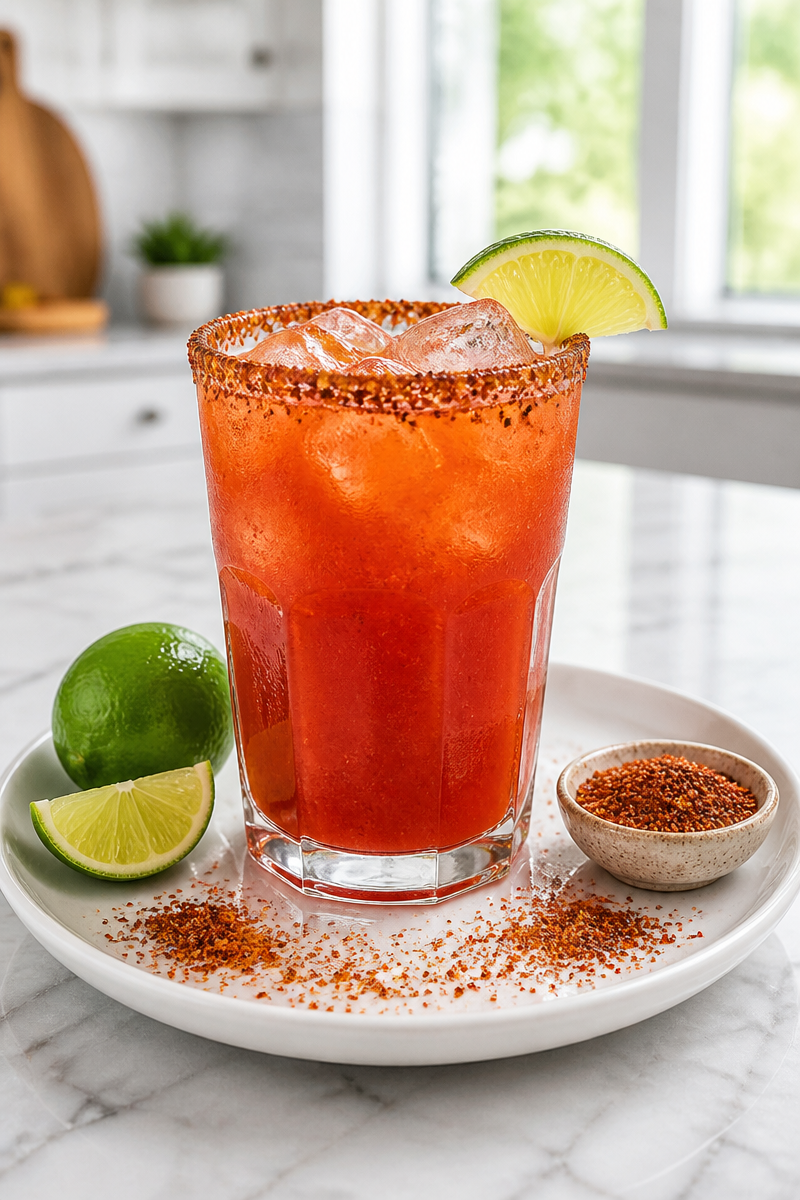 Vampiros Mexicanos Tequila Sangrita Cocktail