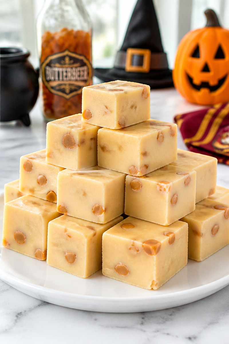 Butterbeer Fudge Harry Potter Treat