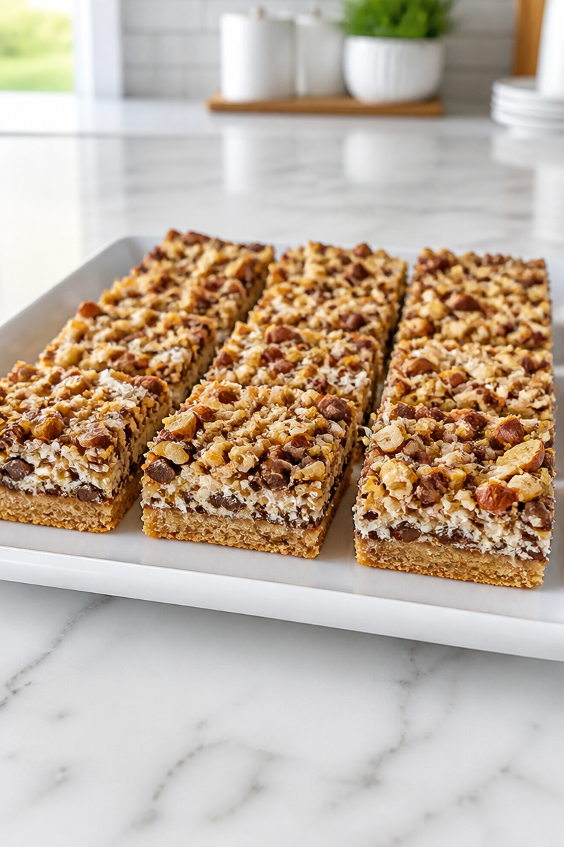 Layered Magic Bar Smoked Almond