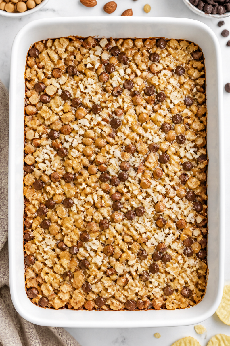 Layered Magic Bar Smoked Almond