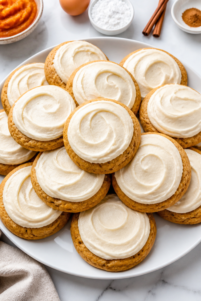 Pumpkin Cookie Cream Cheese Frosting