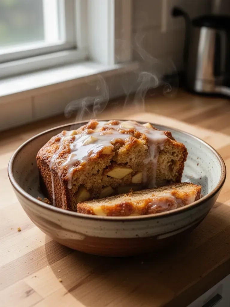 Spiced Apple Fritter Bread