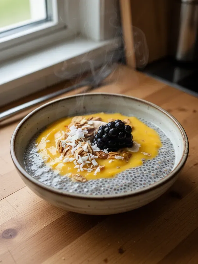 Mango Chia Pudding