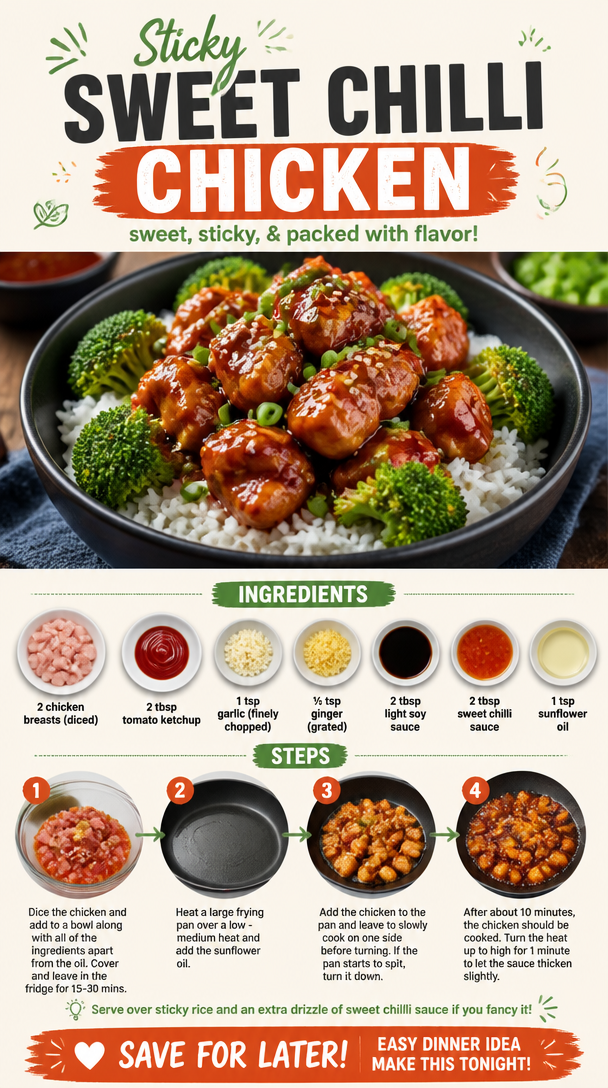 Sticky Sweet Chilli Chicken
