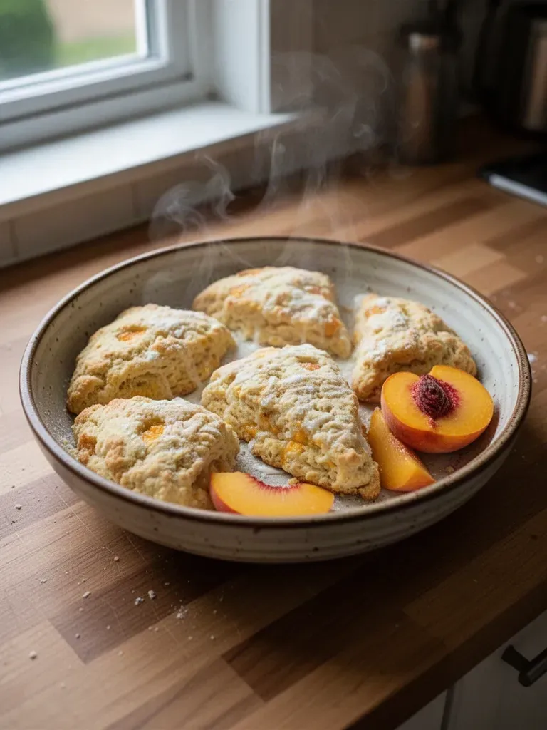 Peach Scones