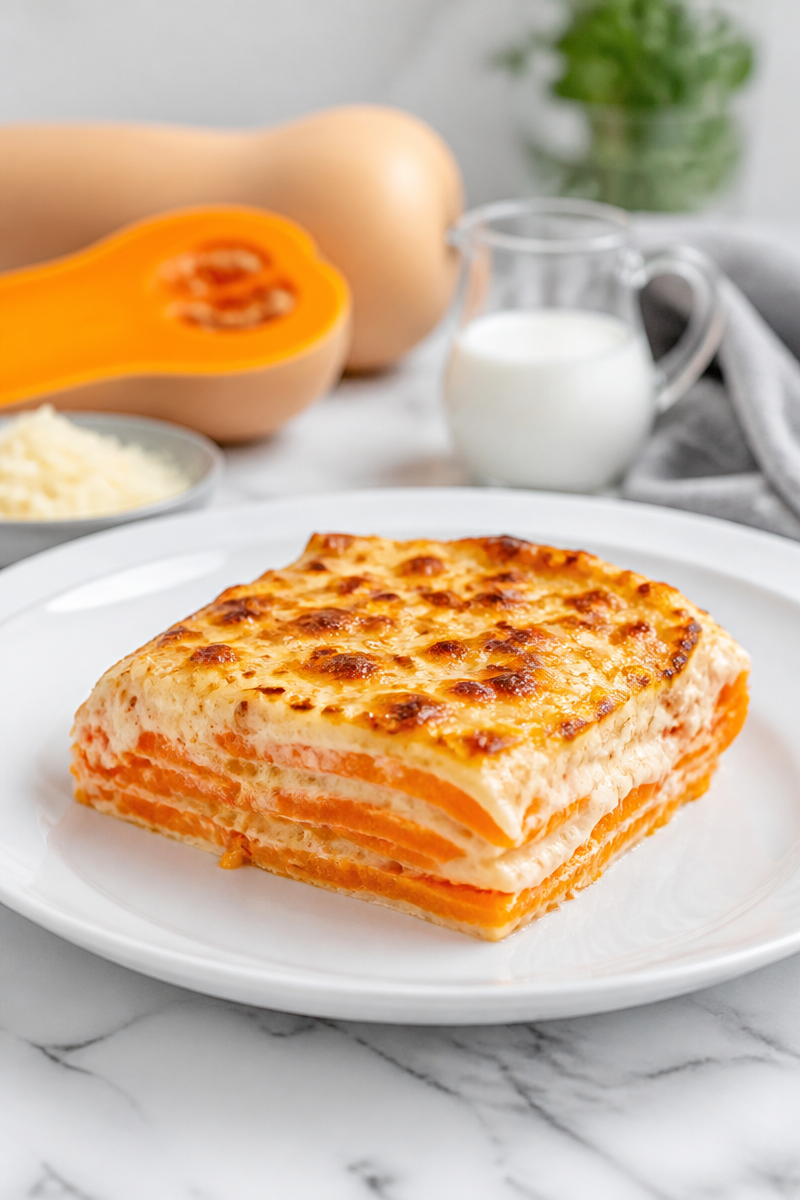 Gratin De Courge Butternut Automne