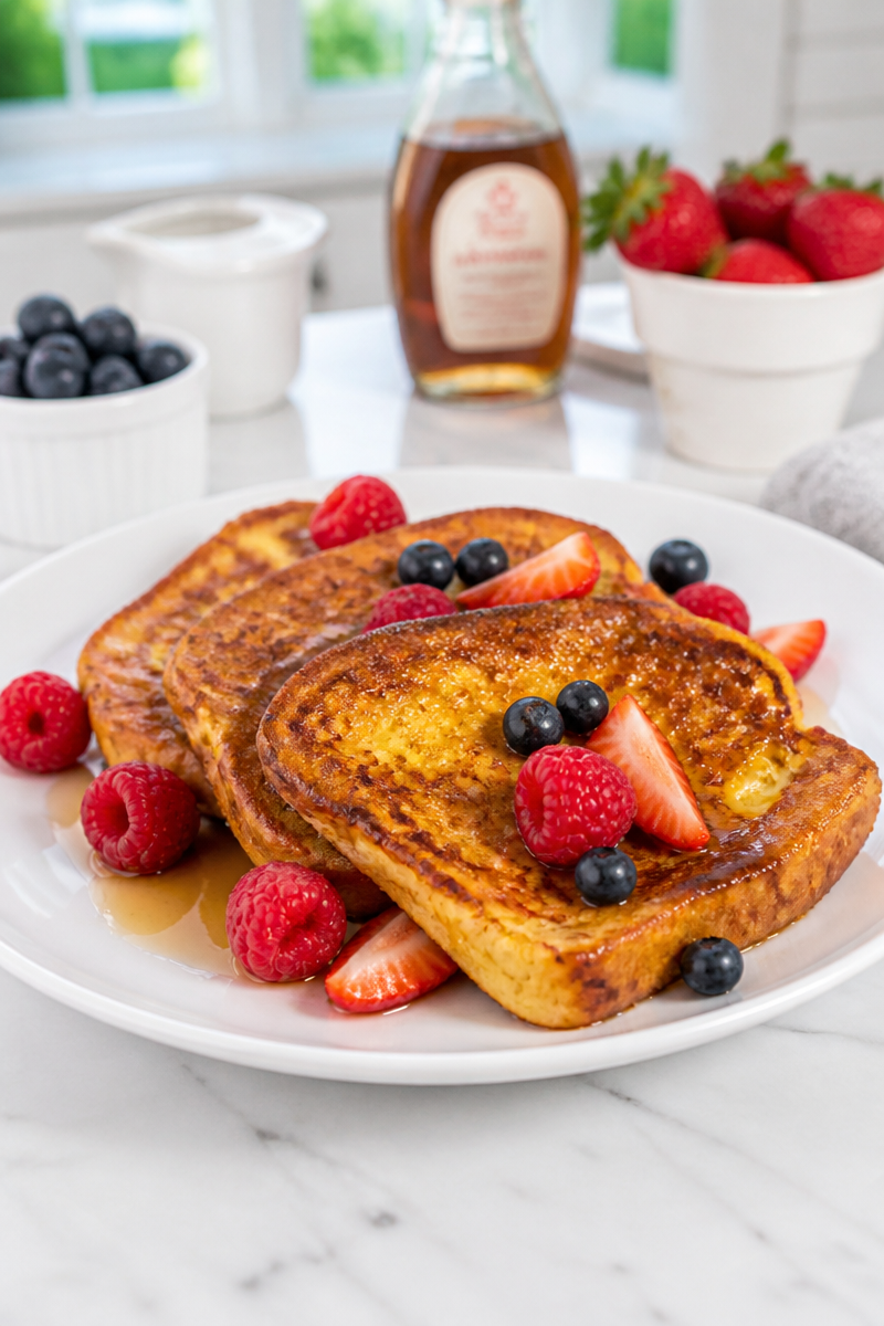 Pain Perdu Brioché Façon Rentrée