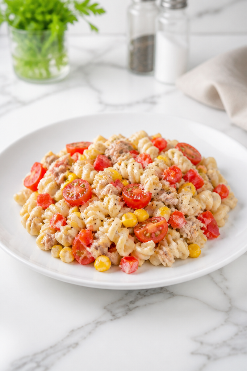 Salade De Pâtes Thon Rentrée