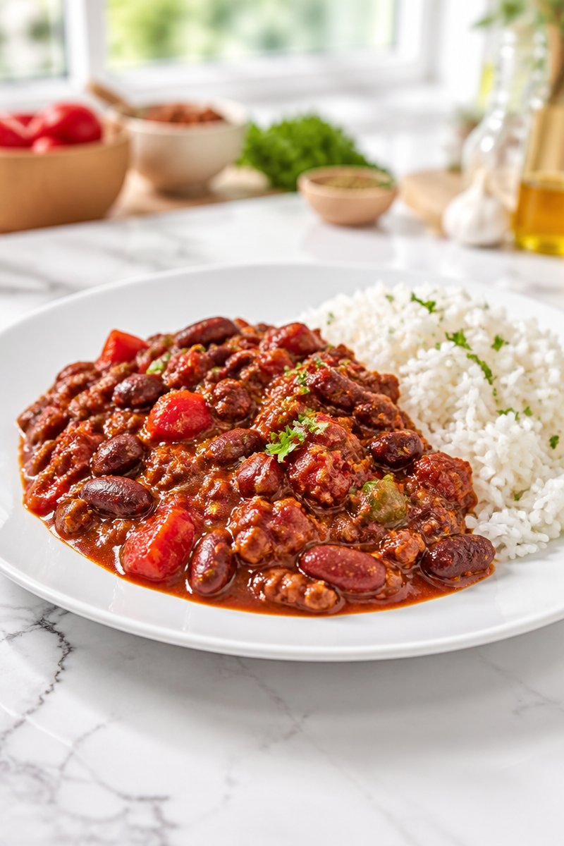 Chili Con Carne Rapide Maison