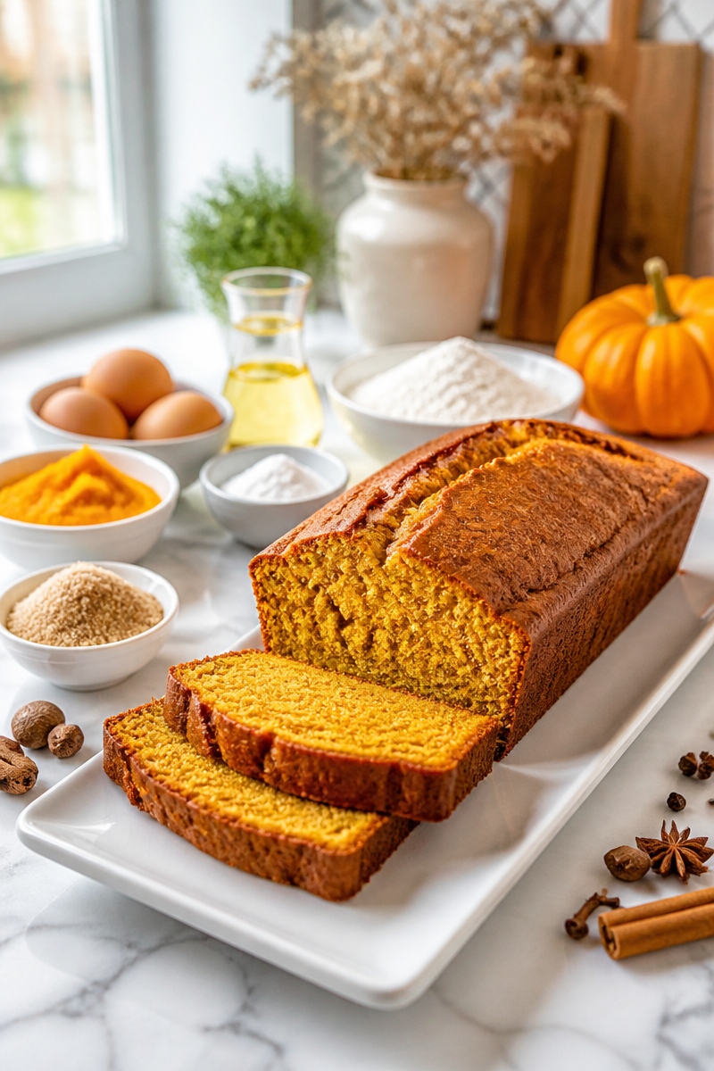 Cake Courge Épices Automne Moelleux