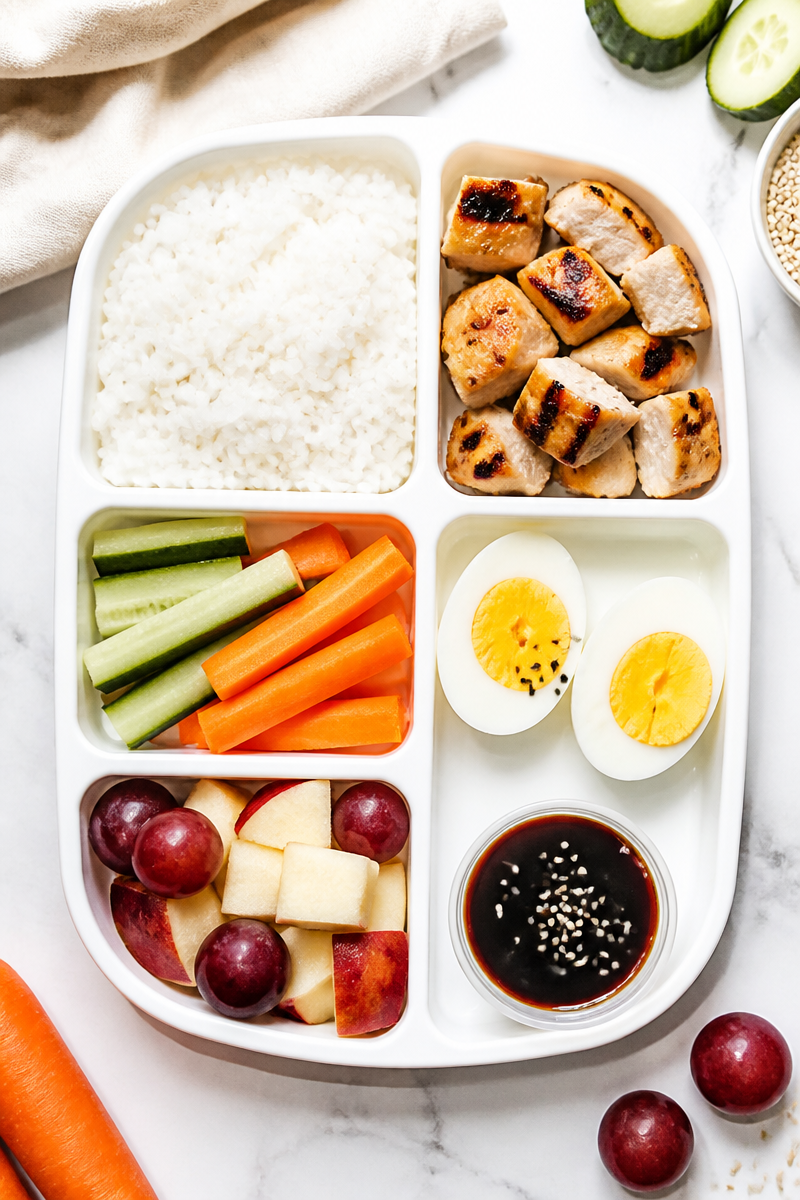 Bento Healthy Enfant Rentrée Scolaire