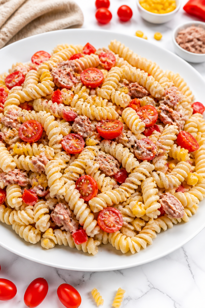 Salade De Pâtes Thon Rentrée