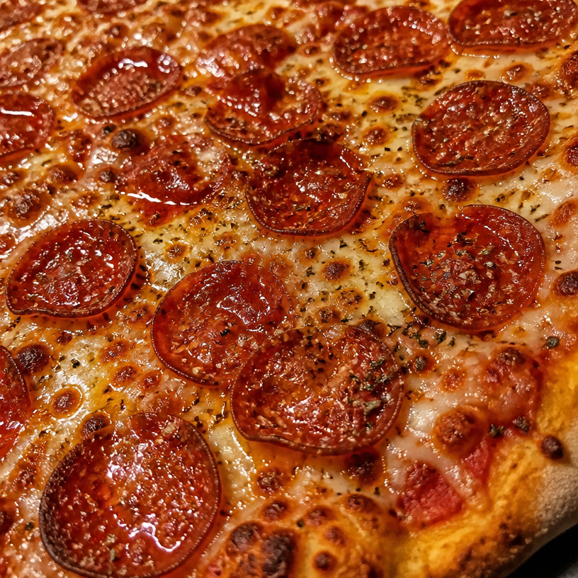 Hot Honey Pepperoni Pizza