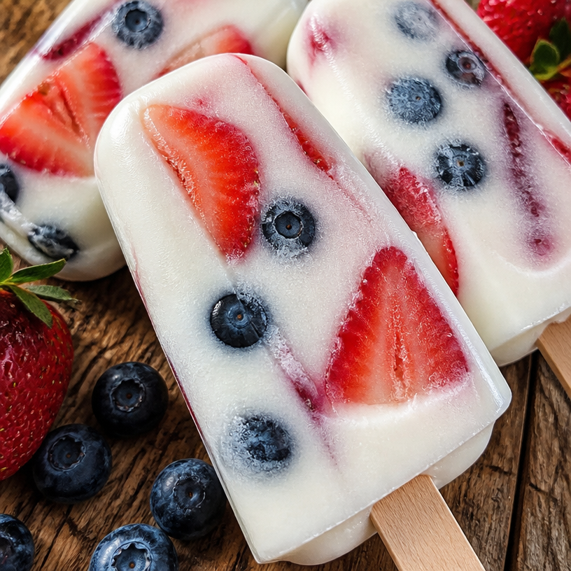 Greek Yogurt Popsicles