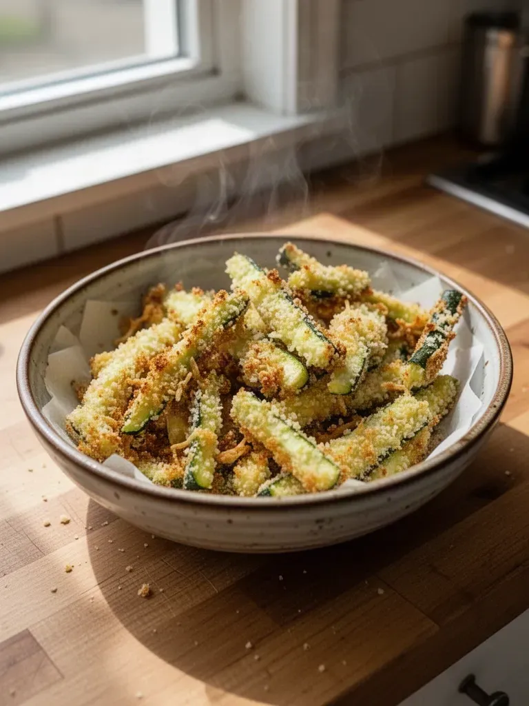 Parmesan Zucchini Fries
