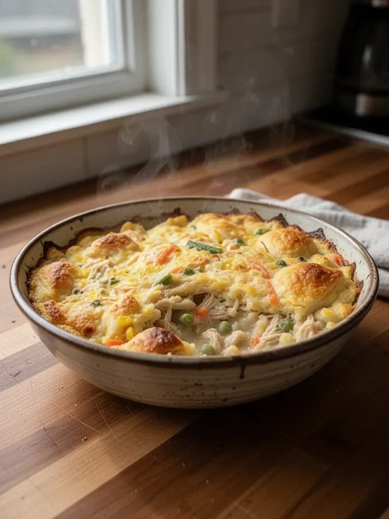 Chicken Pot Pie Casserole